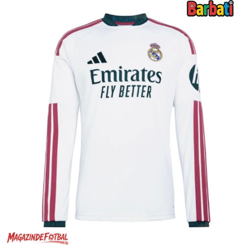 Real Madrid Tricou Fotbal Replică 2026-27 Barbati Acasa Mâneci Lungi Real Madrid Tricou Fotbal Replică 2026-27 Barbati Acasa Mâneci Lungi